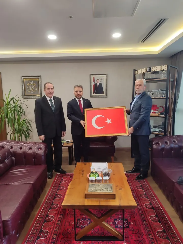 MUSTAFA DAŞCI VE MUSTAFA HOTMAN’DAN SANAYİ VE TİCARET BAKAN YARDIMCISI’NA ZİYARET