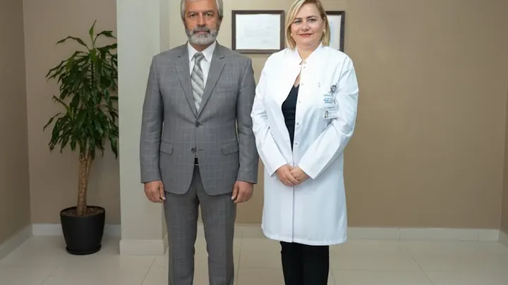 MUSTAFA DAŞCI’DAN DOÇ. DR. GÜLÇİN TÜRKMEN SARIYILDIZ’A ZİYARET