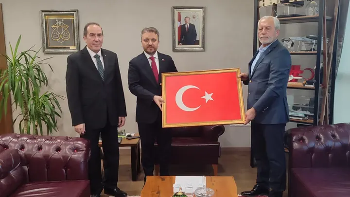 MUSTAFA DAŞCI VE MUSTAFA HOTMAN’DAN SANAYİ VE TİCARET BAKAN YARDIMCISI’NA ZİYARET